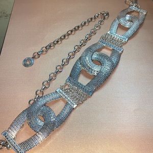 Metal chain belt by Chico’s